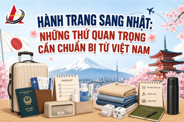 Những Thứ Quan Trọng Cần Chuẩn Bị Từ Việt Nam