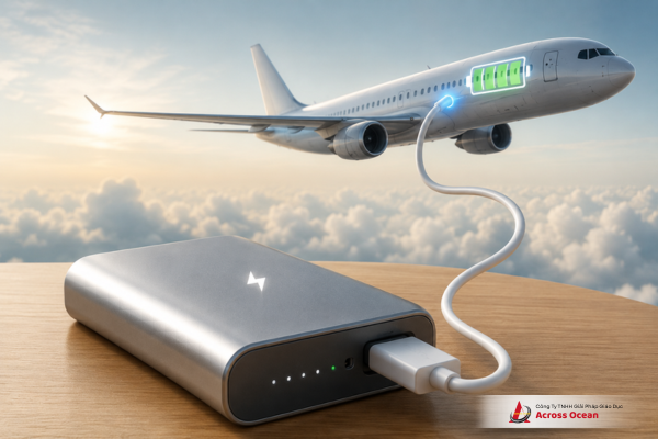 Nhật Bản Siết Quy Định Mang Pin Dự Phòng Lên Máy Bay